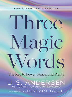 cover image of Three Magic Words